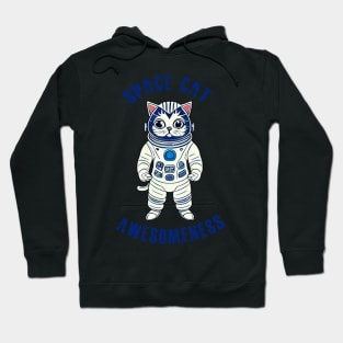 Space Cat Awesomeness Hoodie